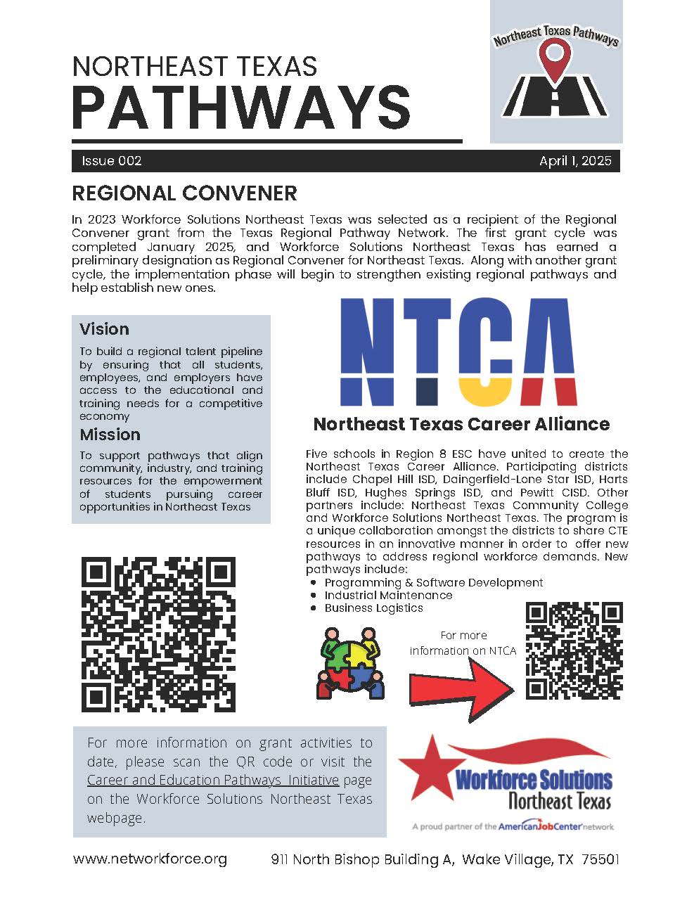 Pathways Newsletter